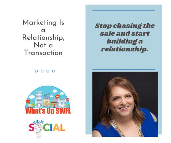 Marketing Is a Relationship