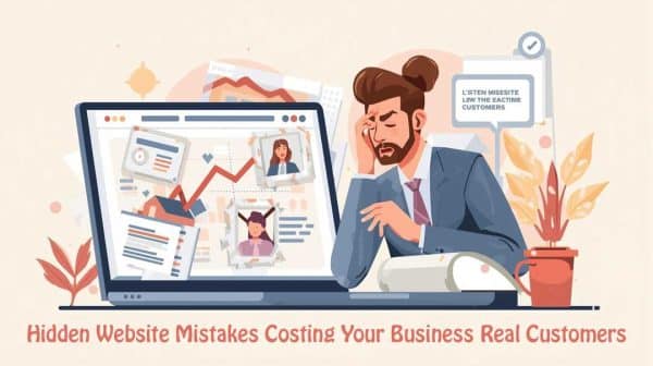 Hidden Website Mistakes Costing Your Business Real Customers