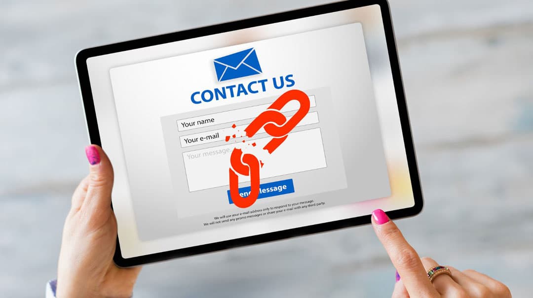 Broken Contact Forms May Drive Customers Away